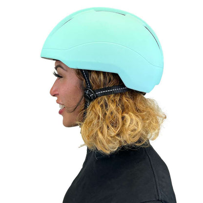 Helmet With Removable Visor (Light Blue)